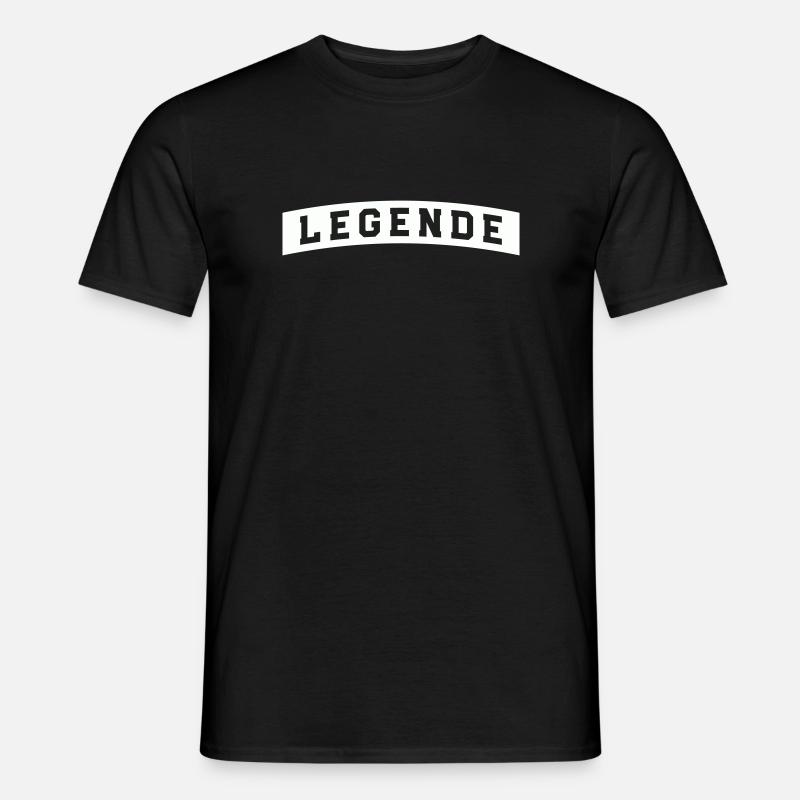 legende - Männer T-Shirt - Schwarz