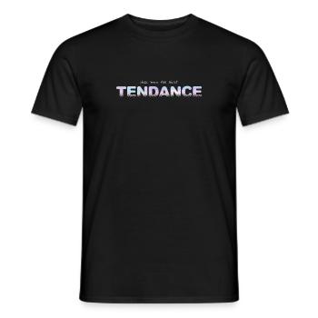 TENDENZ - Männer T-Shirt - Schwarz - Vorne - AI Model Male 178 light (178cm)