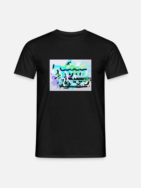 edgar - Männer T-Shirt - Schwarz