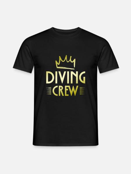 Diving Crew - Men's T-Shirt - black