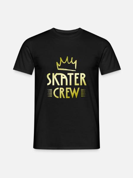Skater Crew - Men's T-Shirt - black