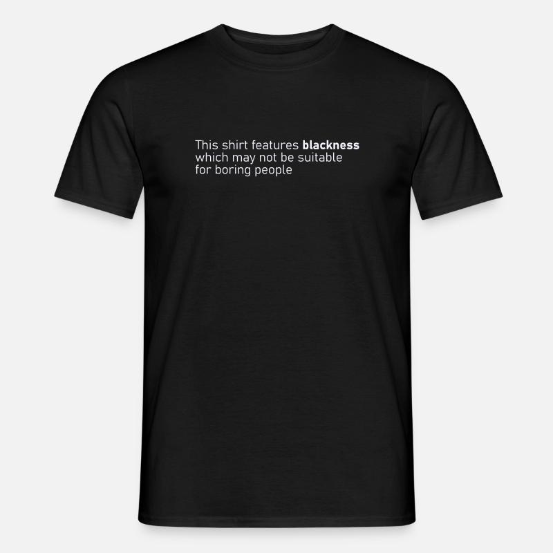 Noirceur - T-shirt homme - noir