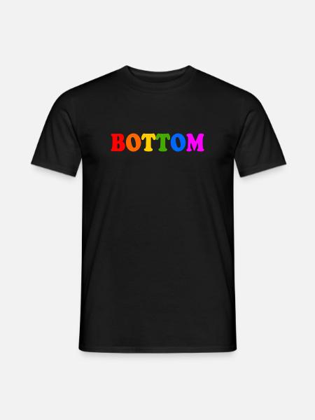 Bottom - Men's T-Shirt - black