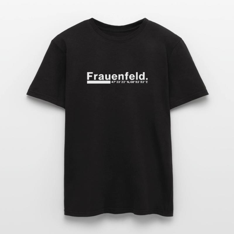 Frauenfeld Coordinates Thurgau Thurgauer Men’s T-shirt