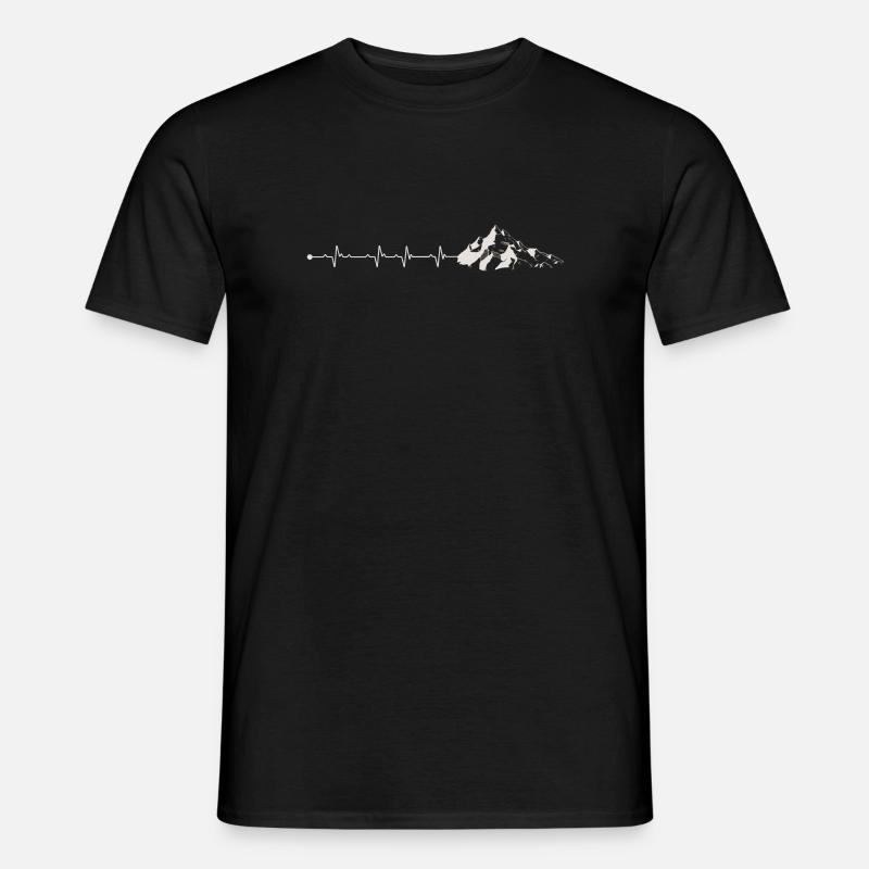 Mountain Pulse Adventure Tee - Men’s T-shirt - black