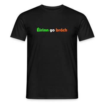 Eirin go brach - Männer T-Shirt - Schwarz - Vorne - AI Model Male 178 light (178cm)