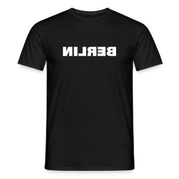Berlin - T-shirt homme - noir - Devant - AI Model Male 178 light (178cm)