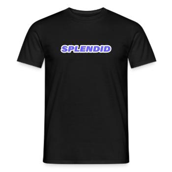 SPLENDID - Männer T-Shirt - Schwarz - Vorne - AI Model Male 178 light (178cm)
