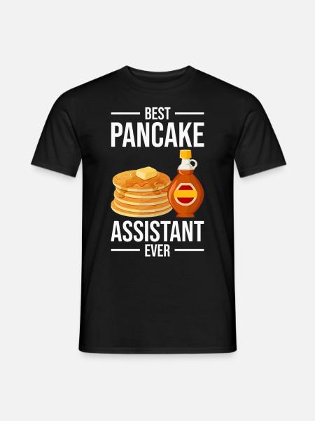 Eierpuffer - Männer T-Shirt - Schwarz