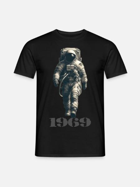 Astronaut - Men's T-Shirt - black
