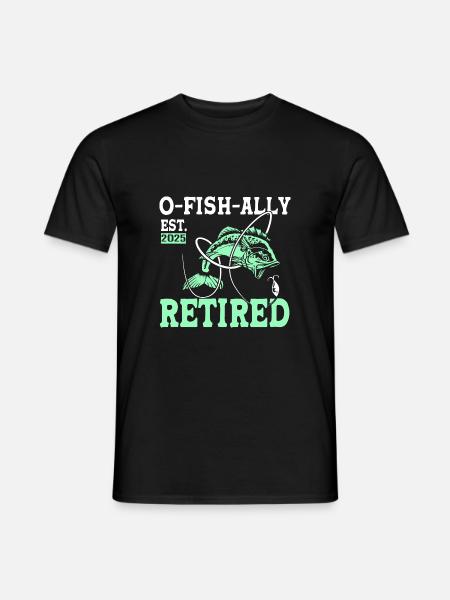 Pensionering 2025 Pensionist Pensionist - Mænd T-shirt - sort