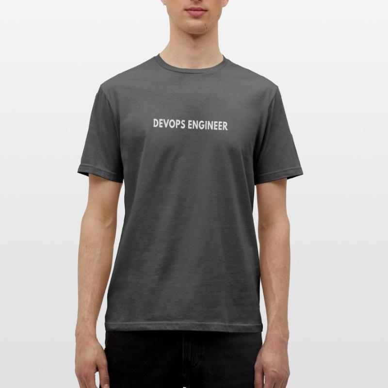 DevOps Engineer – Funny Tech Definition & Coding Männer T-Shirt