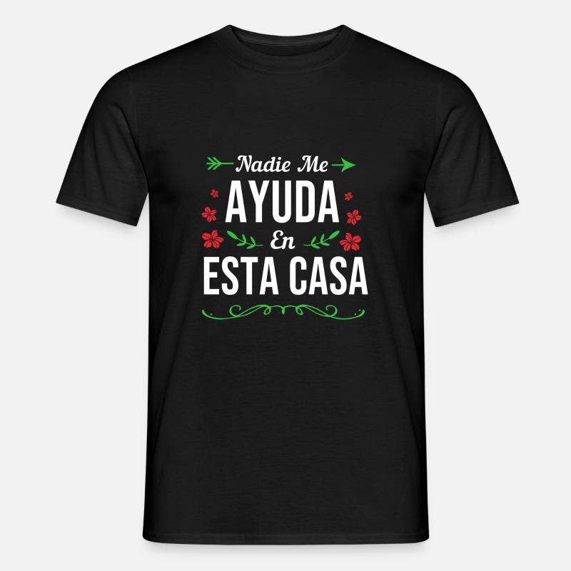 Latina Mutter Latino - Männer T-Shirt - Schwarz