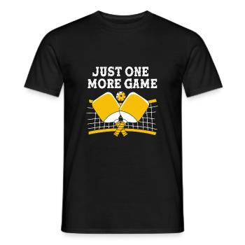 Pickleball Pickleball Pickleball - Männer T-Shirt - Schwarz - Vorne - AI Model Male 178 light (178cm)