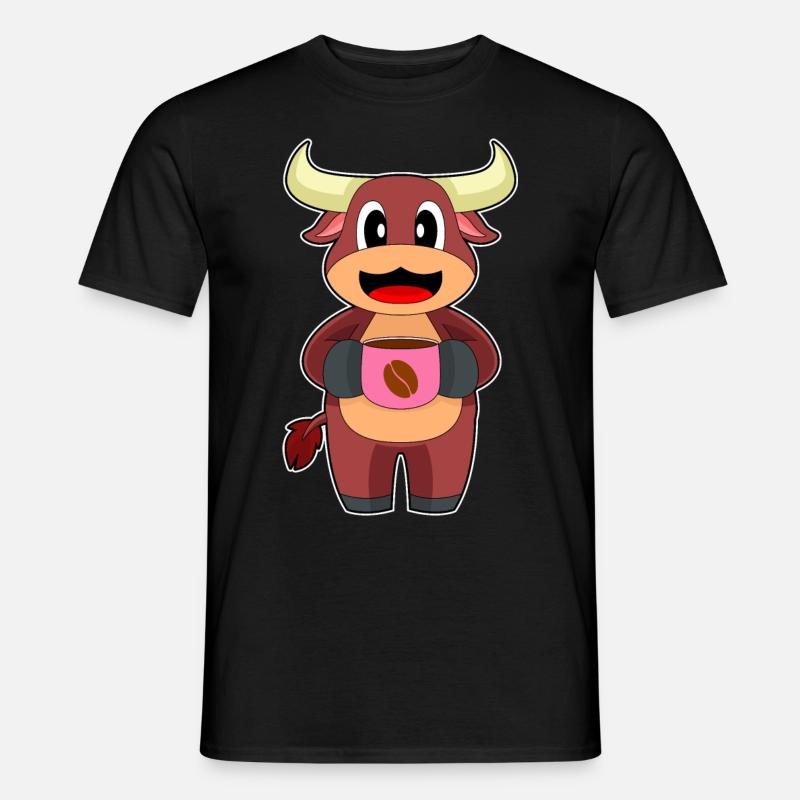 Taurus Coffee Mug - Men’s T-shirt - black