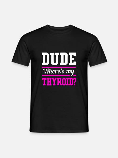 Thyroid cancer Thyroid cancer - Men's T-Shirt - black