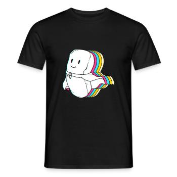 Chicken Nuggets - Men's T-Shirt - black - Front - AI Model Male 178 light (178cm)