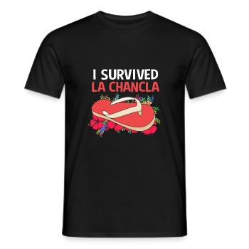 Latina Maman Latino - T-shirt homme - noir - Devant - AI Model Male 178 light (178cm)