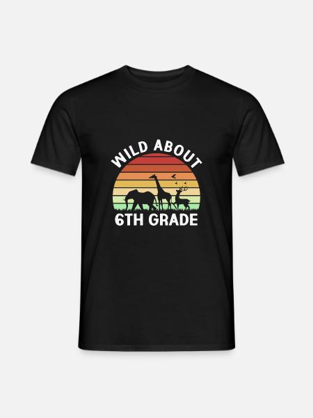 6th Grade - Men's T-Shirt - black