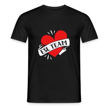 Englischlehrerin Englisch Lehrer - Männer T-Shirt - Schwarz - Vorne - AI Model Male 178 light (178cm)