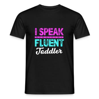 Kindergarten Education Educator Educator - Men's T-Shirt - black - Front - AI Model Male 178 light (178cm)