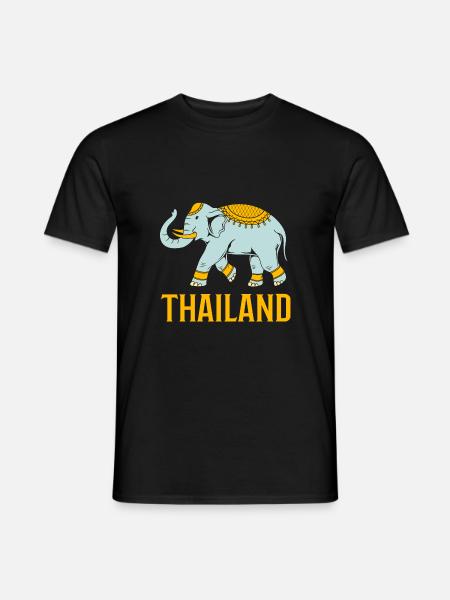 Thailand - Men's T-Shirt - black