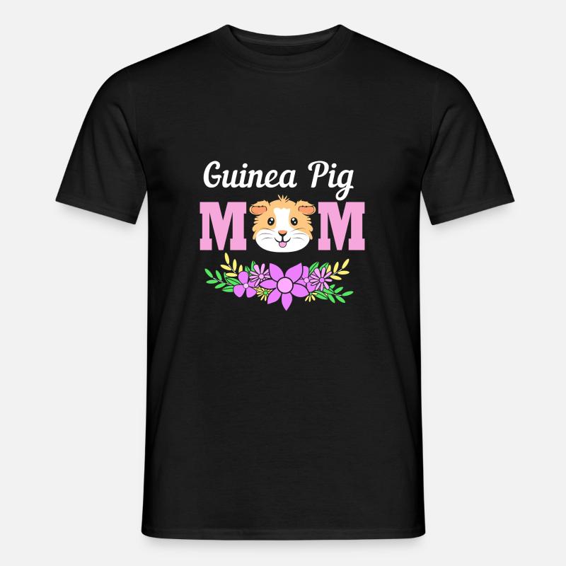 Meerschweinchen - Männer T-Shirt - Schwarz