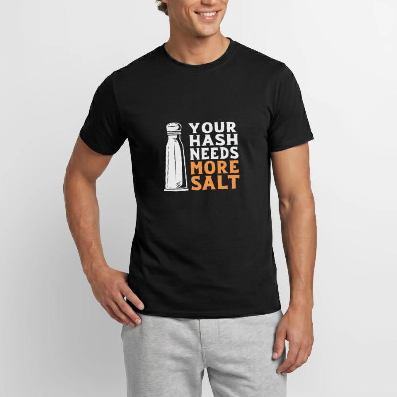 Cybersecurity Cyber Programmer Hacker Men’s T-shirt