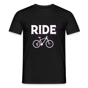 VTT VTT VTT - T-shirt homme - noir - Devant - AI Model Male 178 light (178cm)