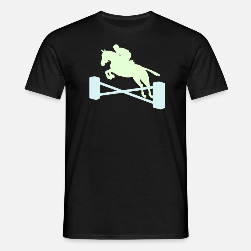 springreiten - Männer T-Shirt - undefined