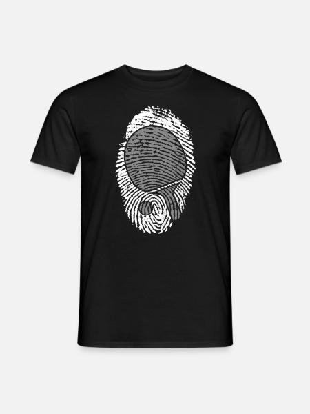 Tischtennis DNA Tennisspieler - Mænd T-shirt - sort