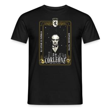 Le Parrain Film De Mafia Merch Don Corleone - T-shirt homme - noir - Devant - AI Model Male 178 light (178cm)