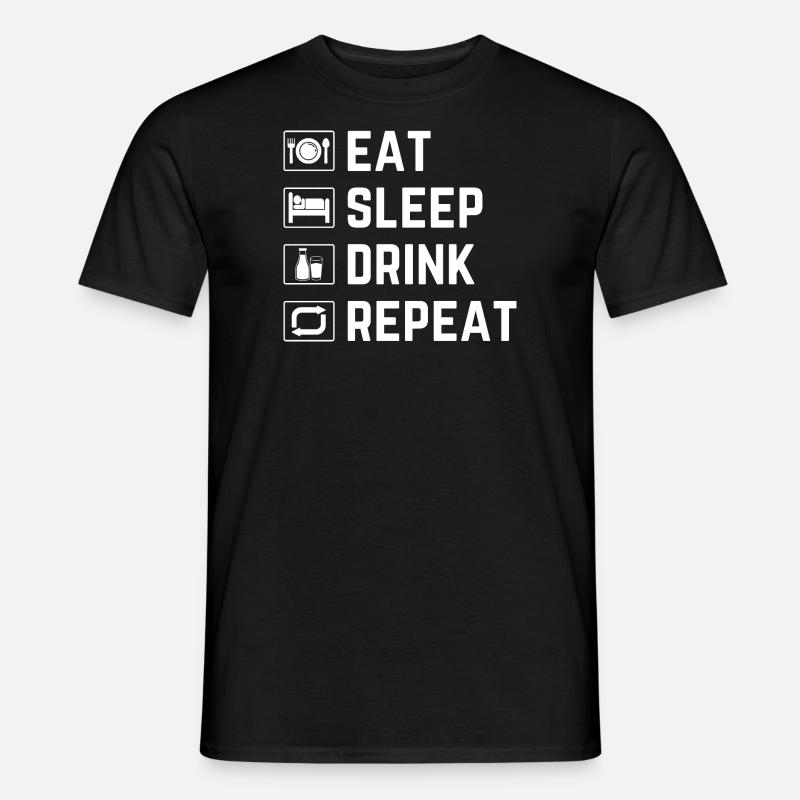 Leckere Milch - Männer T-Shirt - Schwarz