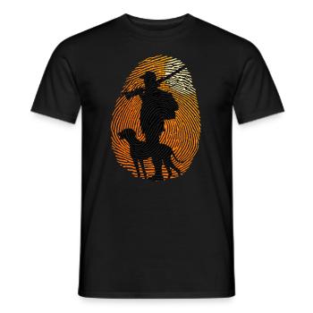 Jagd Jäger Jagd auf meine DNA - Männer T-Shirt - Schwarz - Vorne - AI Model Male 178 light (178cm)