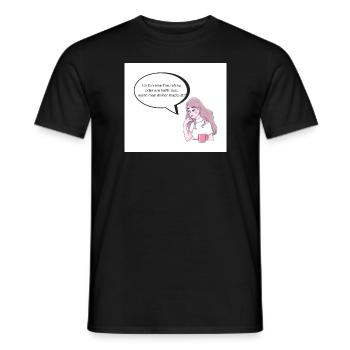 Traumfrau - Männer T-Shirt - Schwarz - Vorne - AI Model Male 178 light (178cm)