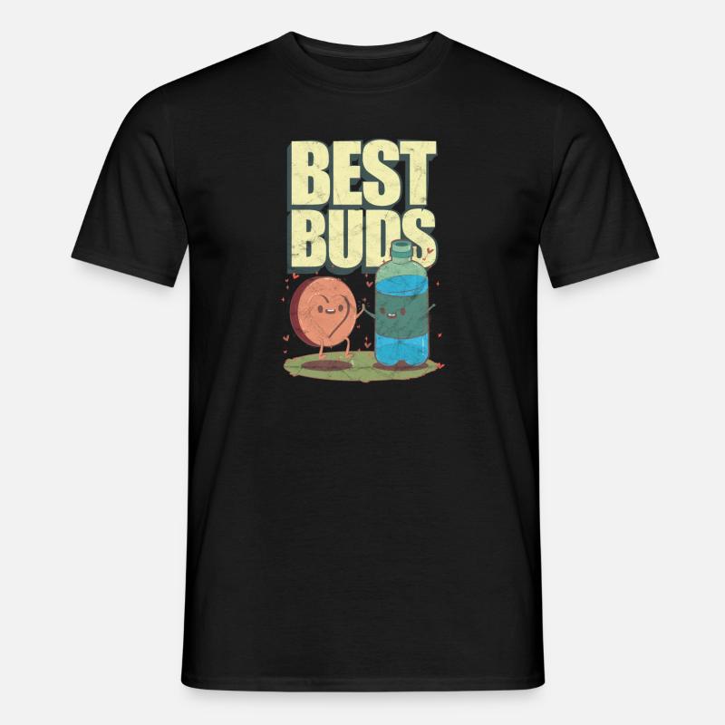 Ectasy MDMA Wasser - Männer T-Shirt - Schwarz