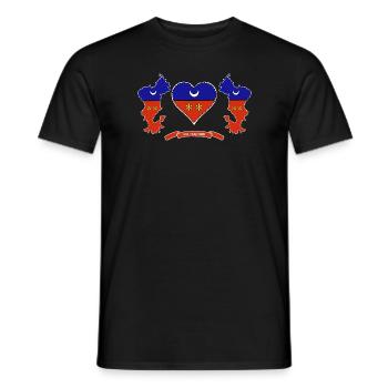 MAYOTTE - Men's T-Shirt - black - Front - AI Model Male 178 light (178cm)