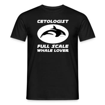 Wal Meer Geschenk Ozean Geschenk - Männer T-Shirt - Schwarz - Vorne - AI Model Male 178 light (178cm)