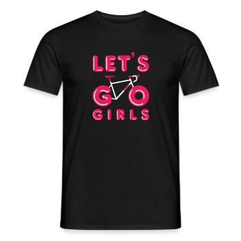 vélo - T-shirt homme - noir - Devant - AI Model Male 178 light (178cm)