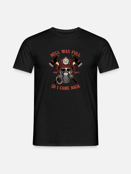 fire Department - Men's T-Shirt - black