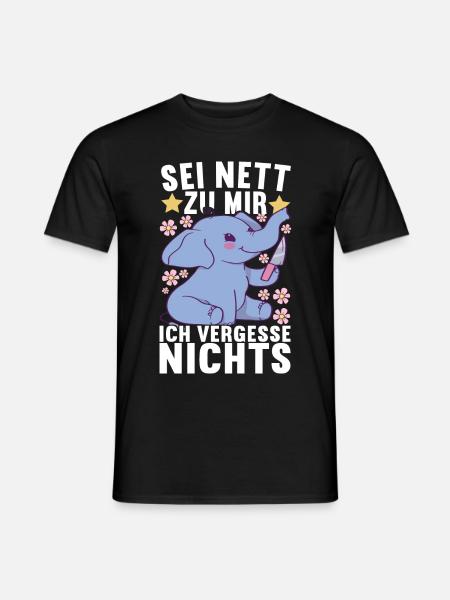 Lustige Sprüche Witzige Sprüche - Männer T-Shirt - Schwarz