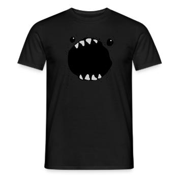 monstre - T-shirt homme - noir - Devant - AI Model Male 178 light (178cm)