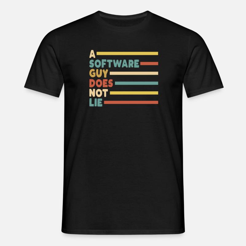 Programmer Coder Software Developer - Men's T-Shirt - black