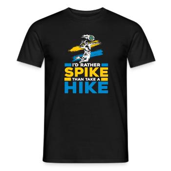 Volleyball Beach Volleyball - Men's T-Shirt - black - Front - AI Model Male 178 light (178cm)