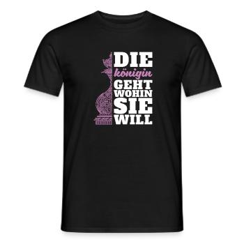 Schach Schachfigur - Männer T-Shirt - Schwarz - Vorne - AI Model Male 178 light (178cm)