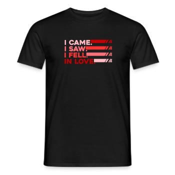 Valentinstag Valentines Day - Männer T-Shirt - Schwarz - Vorne - AI Model Male 178 light (178cm)