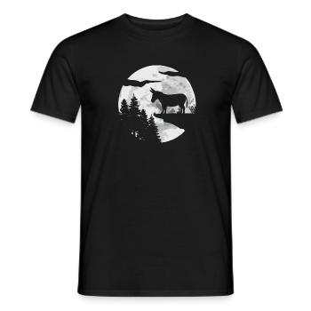 Donkey - Men's T-Shirt - black - Front - AI Model Male 178 light (178cm)