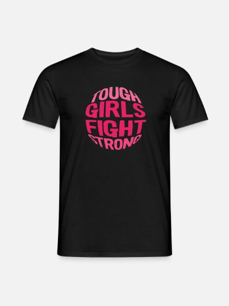 Brustkrebs Krebs - Männer T-Shirt - Schwarz