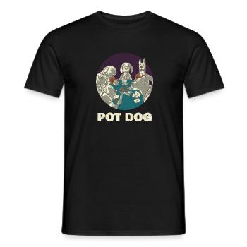 Poker Pokerspieler Texas Holdem - Männer T-Shirt - Schwarz - Vorne - AI Model Male 178 light (178cm)