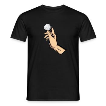 Golf Golfeur Golfeur Golf Golf Terrain - T-shirt homme - noir - Devant - AI Model Male 178 light (178cm)